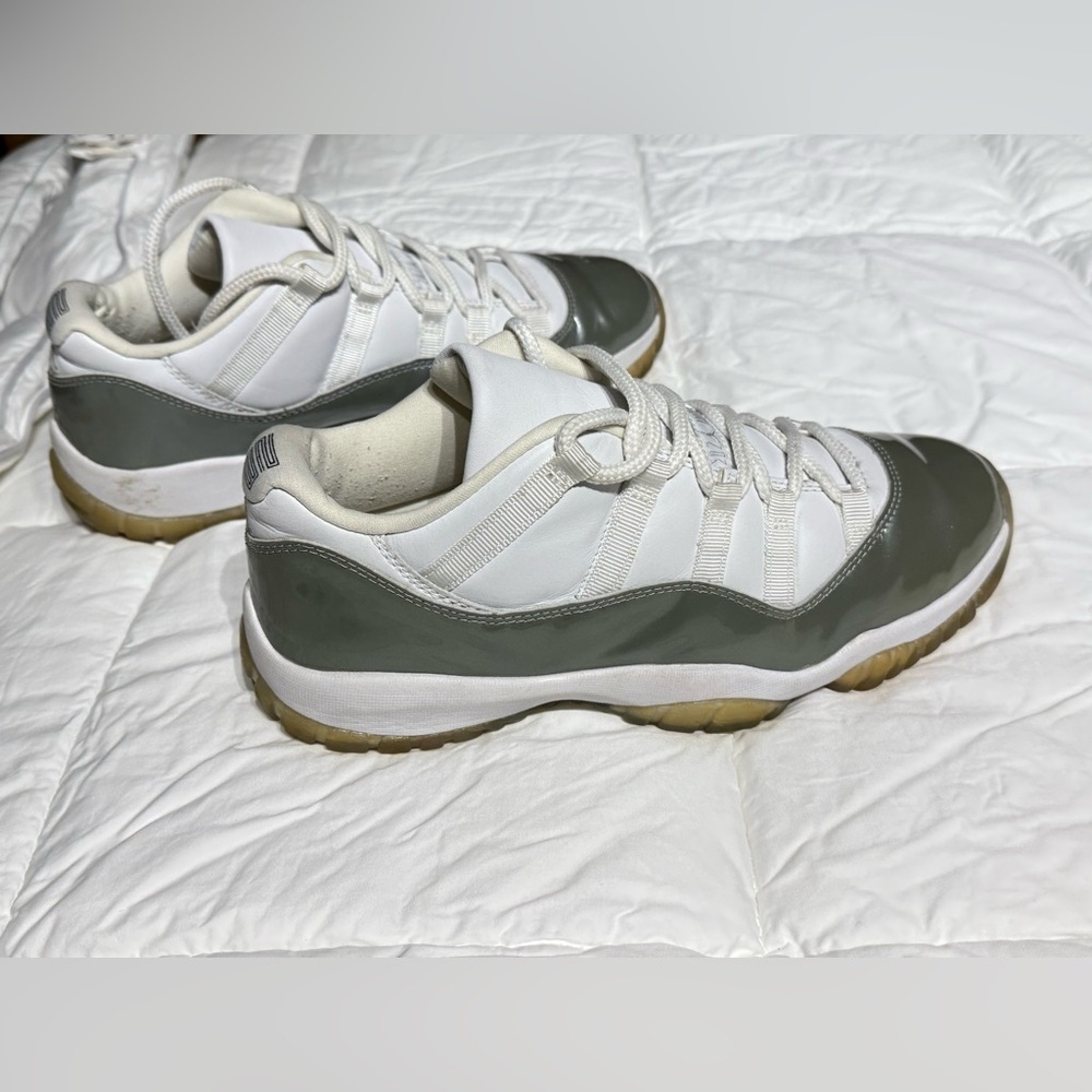 Size 10.5 Air Jordan 11 Retro Low Cement Grey